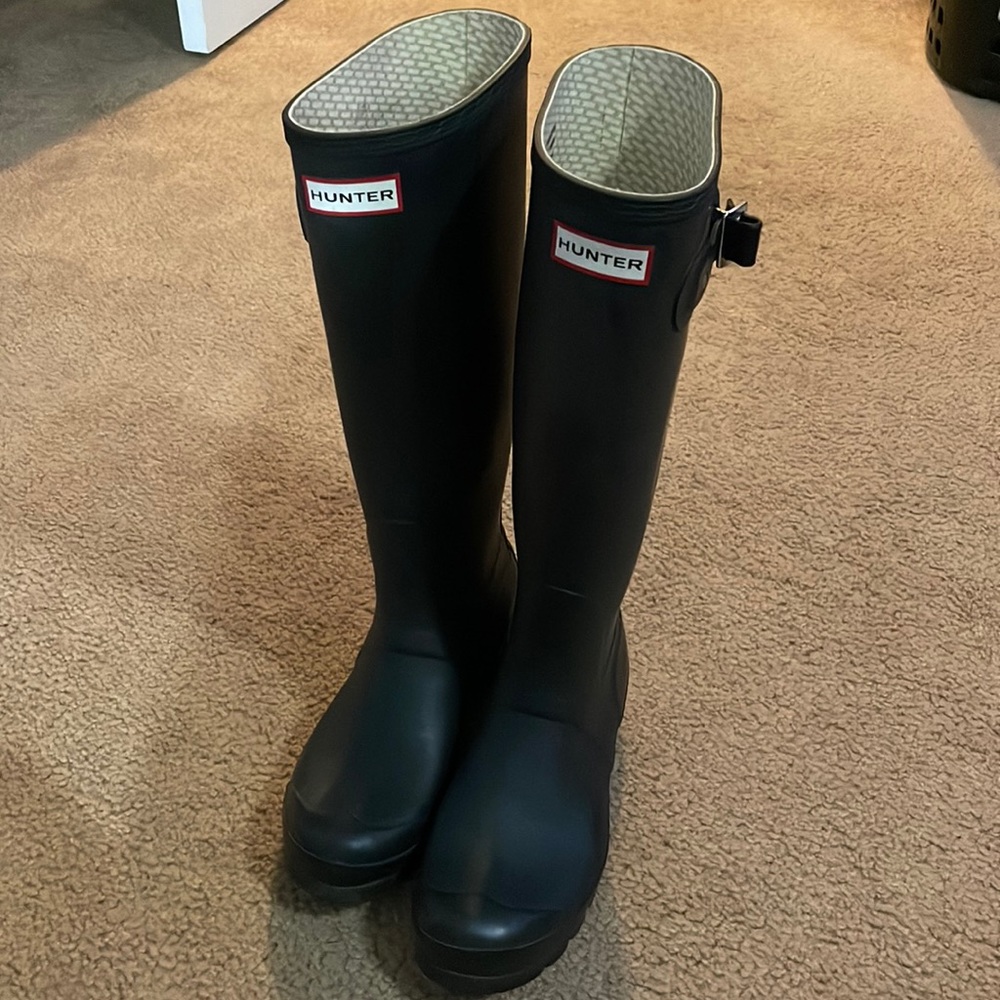 Hunter rain boots